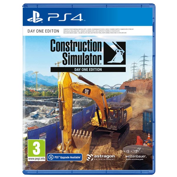 Construction Simulator (Day One Edition) [PS4] - BAZÁR (használt termék)