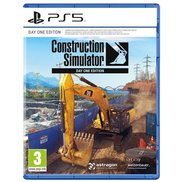 Construction Simulator (Day One Edition) [PS5] - BAZÁR (használt termék)