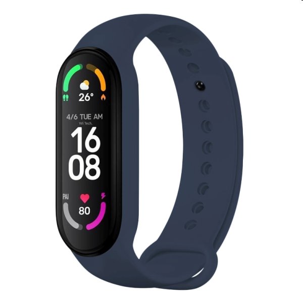 FIXED Szilikon szíj for Xiaomi Band 7/ Mi Band 6/ Mi Band 5, kék