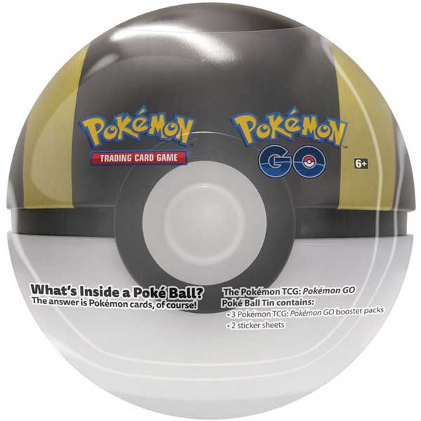 Pokémon TCG Go Ball Tin fehér arany (Pokémon) Kártyajáték