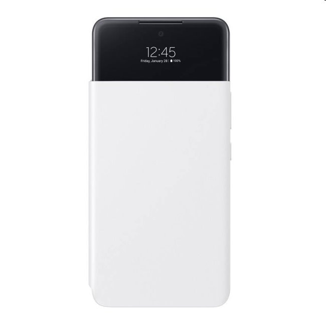 S View Cover tok Samsung Galaxy A53 5G számára, fehér S View Cover tok Samsung Galaxy A53 5G számára, fehér