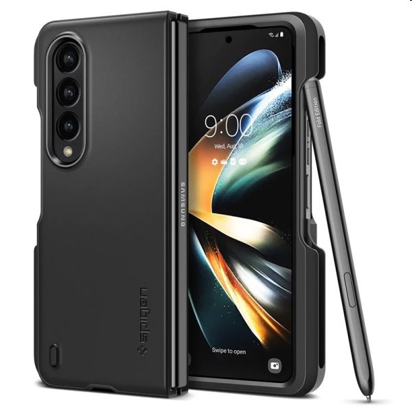 Tok Spigen Thin Fit for Samsung Galaxy Z Fold4, fekete