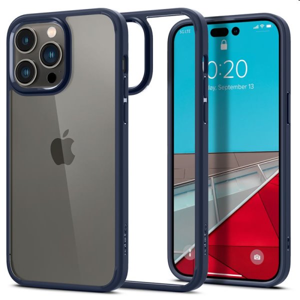 Tok Spigen Ultra Hybrid for Apple iPhone 14 Pro, kék