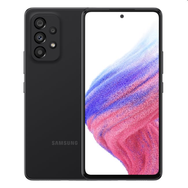 Samsung Galaxy A53, 6/128GB, Fekete, B osztály - használt, 12 hónap garancia Samsung Galaxy A53, 6/128GB, Fekete, B osztály - használt, 12 hónap garancia