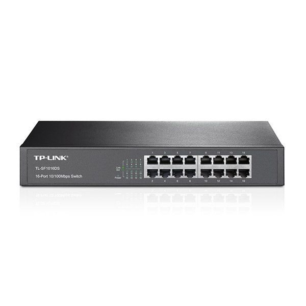 TP-Link TL-SF1016DS, 16 port Rack Switch