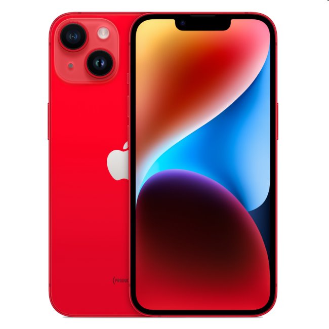 Apple iPhone 14 128GB, (PRODUCT)RED, A osztály - használt, 12 hónap garancia