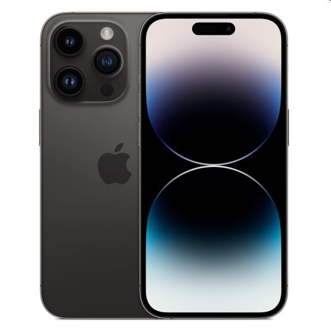 Apple iPhone 14 Pro 1TB, space fekete, B osztály - használt, 12 hónap garancia