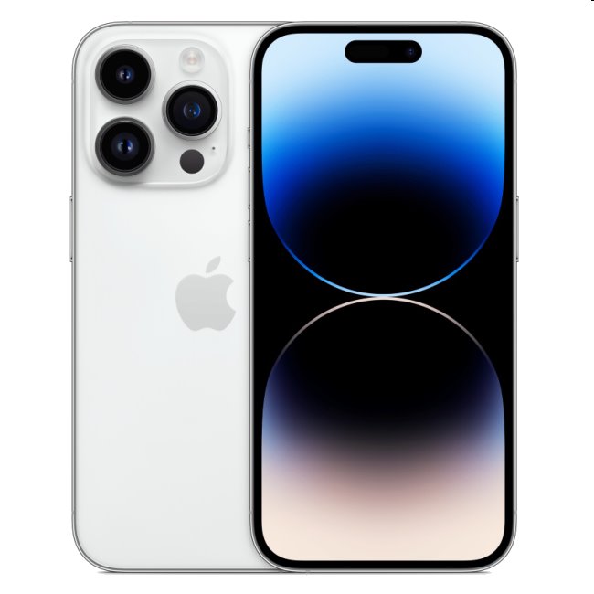 Apple iPhone 14 Pro, 512GB, silver, A osztály - használt, 12 hónap garancia Apple iPhone 14 Pro, 512GB, silver, A osztály - használt, 12 hónap garancia