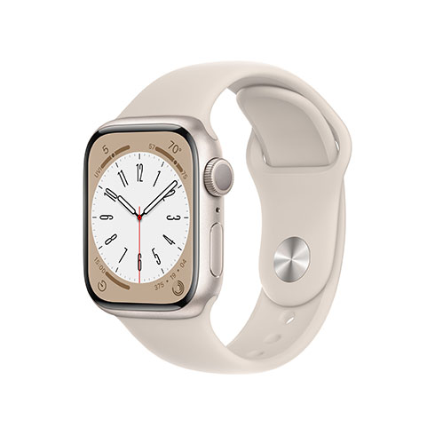 Apple Watch Series 8 GPS 41mm Starlight Aluminium Case, A osztály - használt, 12 hónap garancia Apple Watch Series 8 GPS 41mm Starlight Aluminium Case, A osztály - használt, 12 hónap garancia