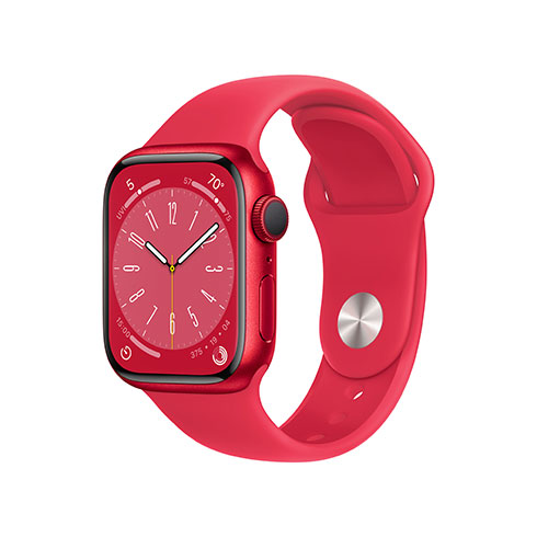 Apple Watch Series 8 GPS 41mm (PRODUCT)RED, C osztály - használt, 12 hónap garancia Apple Watch Series 8 GPS 41mm (PRODUCT)RED, C osztály - használt, 12 hónap garancia