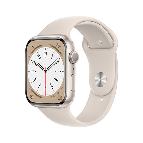 Apple Watch Series 8 GPS 45mm Starlight Aluminium, C osztály - használt, 12 hónap garancia Apple Watch Series 8 GPS 45mm Starlight Aluminium, C osztály - használt, 12 hónap garancia