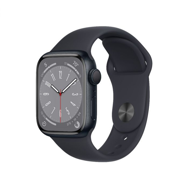 Apple Watch Series 8 GPS + Cellular 45mm Midnight Aluminium Case, A osztály - használt, 12 hónap garancia