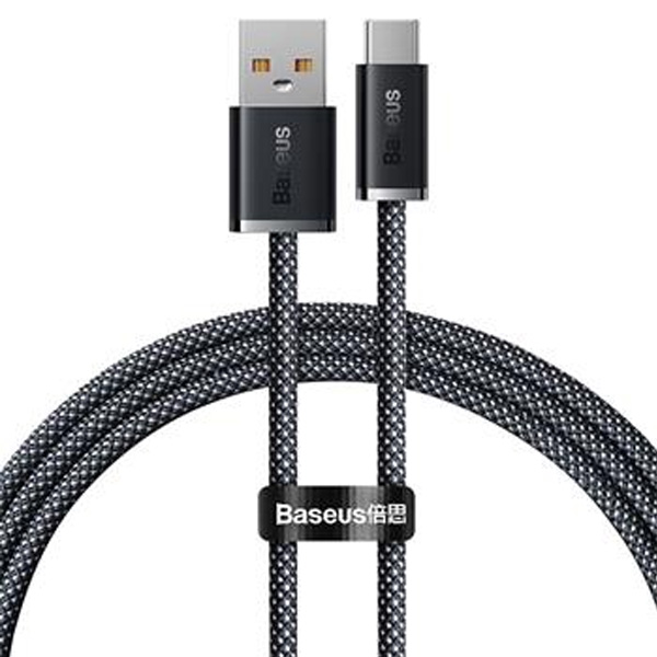 Baseus gyorsan töltő adatkábel USB/USB-C 1m, szürke