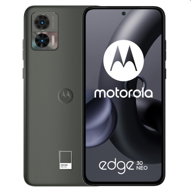 Motorola Edge 30 Neo, 8/128GB, Fekete onyx kivitel