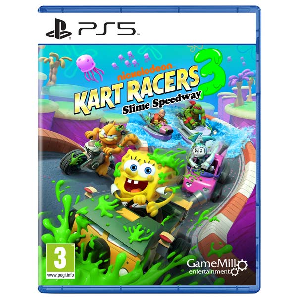 Nickelodeon Kart Racers 3 - Slime Speedway [PS5] - BAZÁR (használt termék)