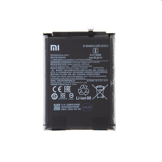 Eredeti Akkumulátor for Xiaomi Redmi 8 és Redmi 8A (4900mAh)