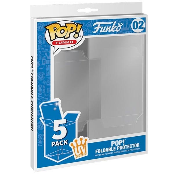 POP! Védőtok Funko Pop-hoz Protector Foldable 5 db