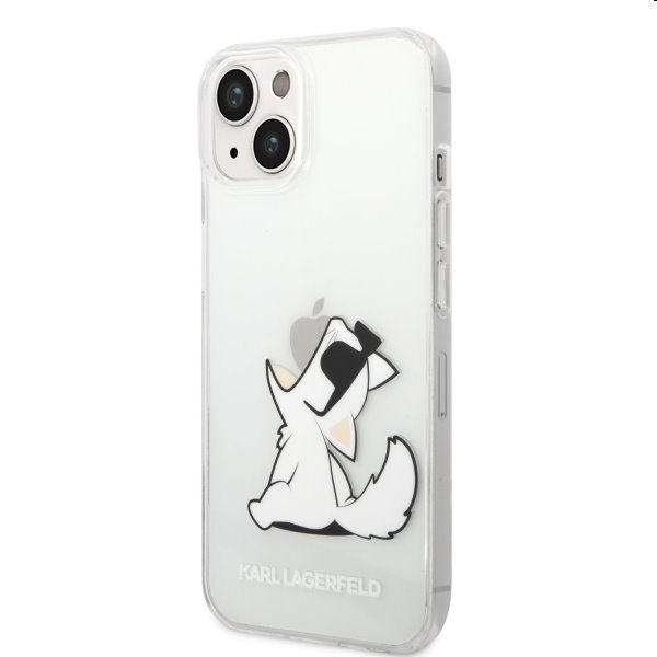 Tok Karl Lagerfeld PC/TPU Choupette Eat for Apple iPhone 14, transparent