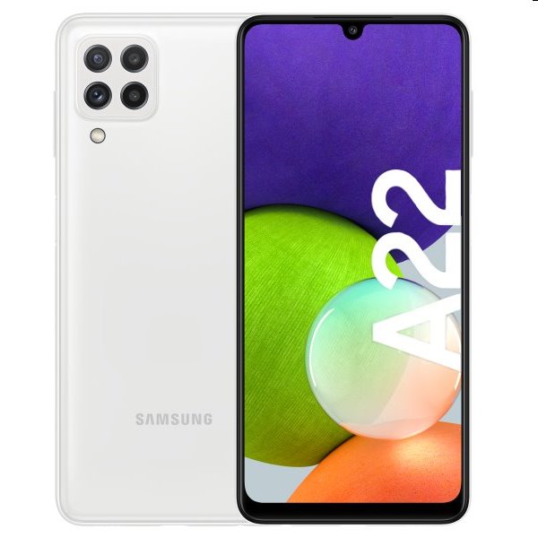 Samsung Galaxy A22 5G, 4/64GB, fehér