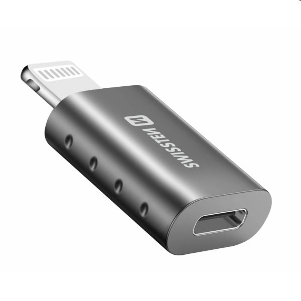 Swissten OTG adapter Lightning/USB-C csatlakozókkal