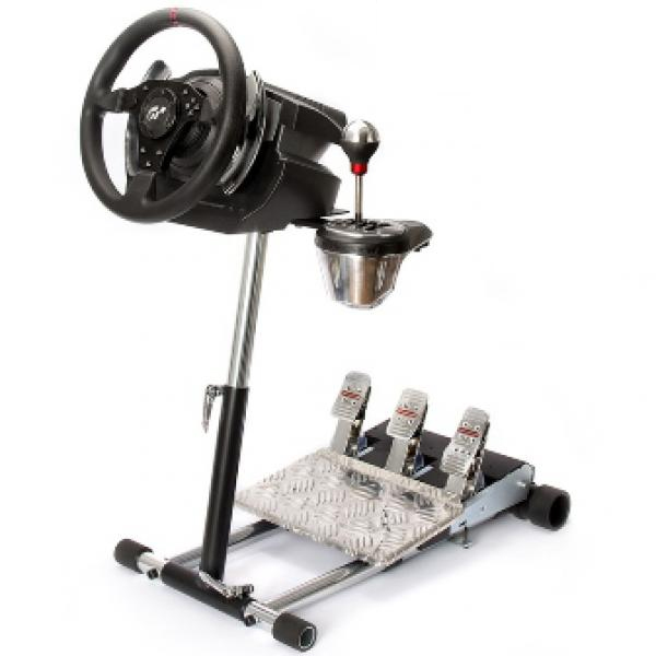 Wheel Stand Pro DELUXE V2, racing wheel and pedals stand for Logitech G25/G27/G29/G920 - OPENBOX (Bontott csomagolás, teljes garancia)