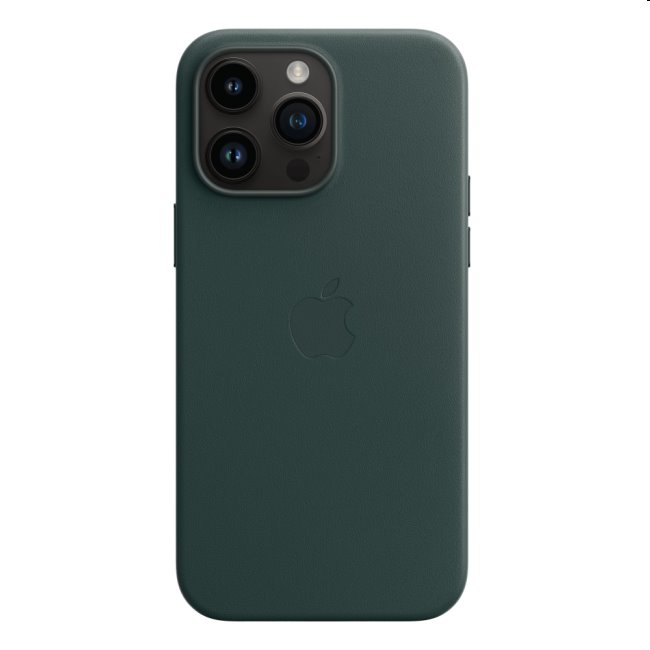 Apple iPhone 14 Pro Max Leather Case with MagSafe, forest green