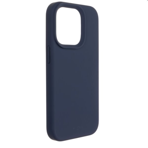 FIXED MagFlow Szilikon tok Magsafe támogatással for Apple iPhone 14 Pro, kék