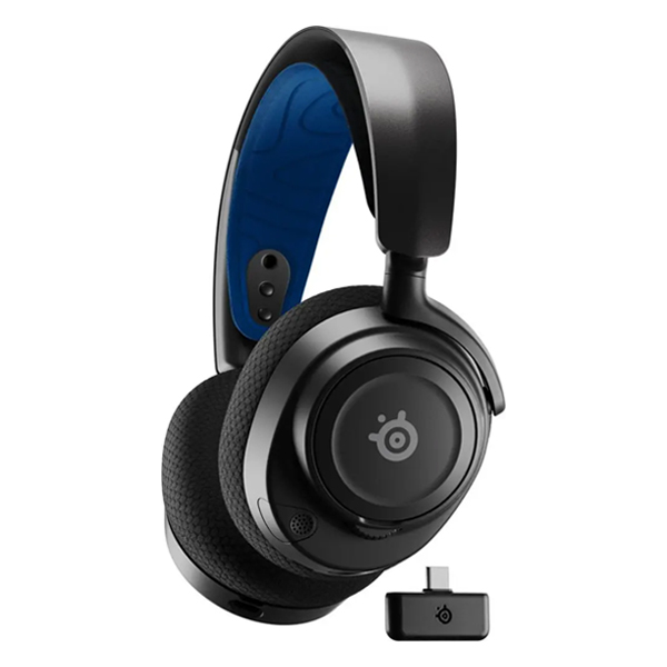 Játékos fülhallgató Steelseries Arctis Nova 7P for PS5, PS4, fekete