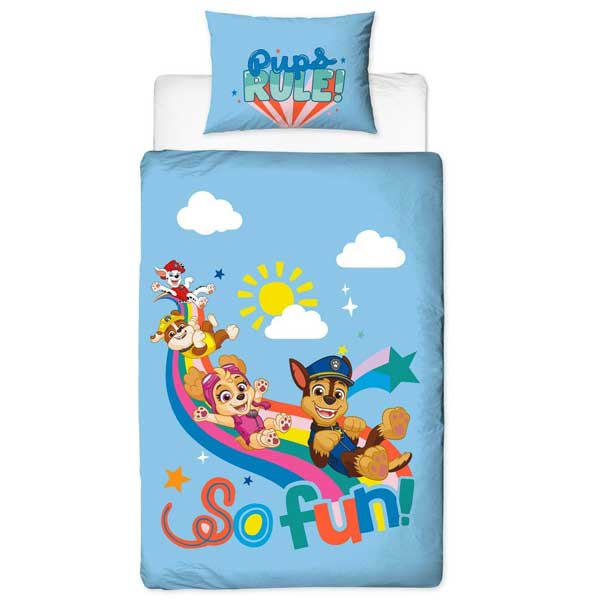 Ágynemű Paw Patrol Single Bedding Duvet Set Single