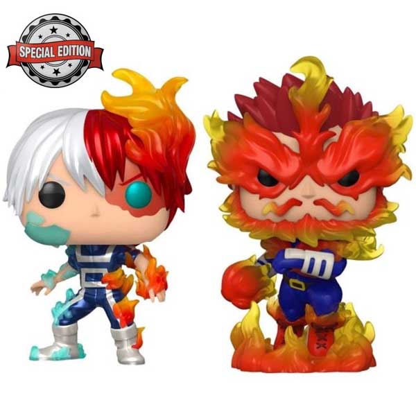 POP! Animation: Shoto Todoroki & Endeavor (My Hero Academia) Special Editon 2 Pack