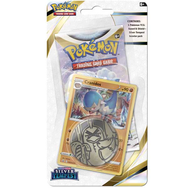 Kártyajáték Pokémon TCG Sword & Shield 12 Silver Tempest Checklane Blister Cranidos (Pokémon) Kártyajáték Pokémon TCG Sword & Shield 12 Silver Tempest Checklane Blister Cranidos (Pokémon)