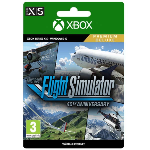 Microsoft Flight Simulator 40th Anniversary (Premium Deluxe Kiadás)