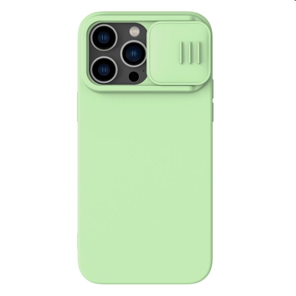 Nillkin CamShield Silky hátlapi szilikontok for Applle iPhone 14 Pro Max, zöld