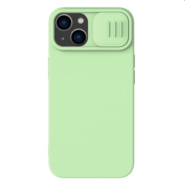 Nillkin CamShield Silky hátlapi szilikontok for Apple iPhone 14 Plus, zöld
