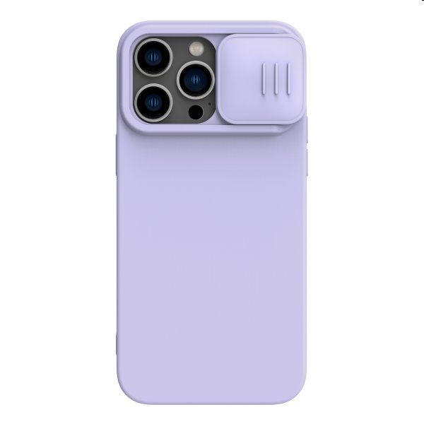 Nillkin CamShield Silky hátlapi szilikontok for Apple iPhone 14 Pro, lila