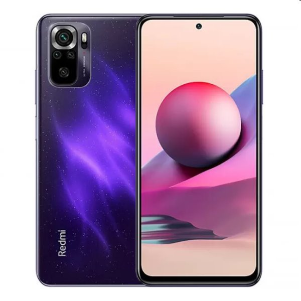 Xiaomi Redmi Note 10S, 6/128GB, purple, B osztály - használt, 12 hónap garancia Xiaomi Redmi Note 10S, 6/128GB, purple, B osztály - használt, 12 hónap garancia