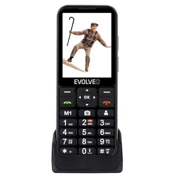 Evolveo EasyPhone LT, fekete