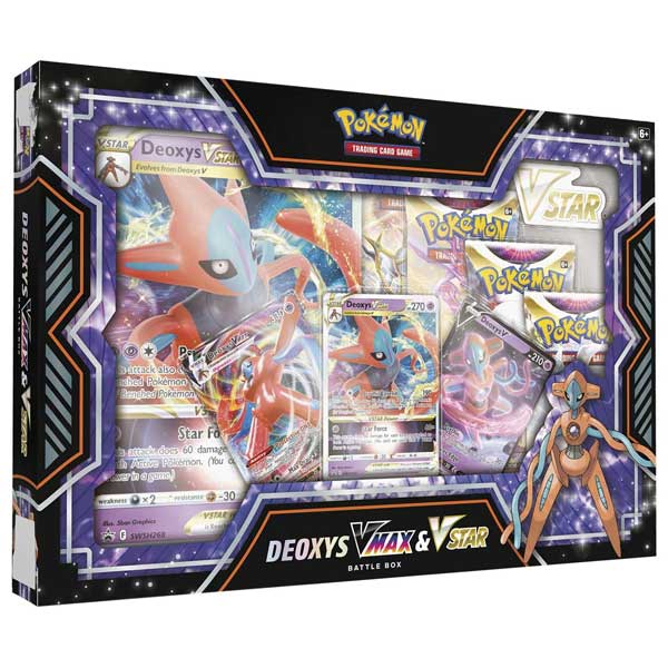Kártyajáték Pokémon TCG: Deoxys VMAX & VSTAR Battle Box (Pokémon)