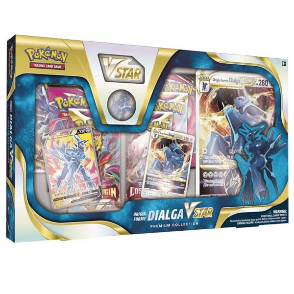 Kártyajáték Pokémon TCG: Origin Forme Dialga VSTAR Premium Collection Kártyajáték Pokémon TCG: Origin Forme Dialga VSTAR Premium Collection