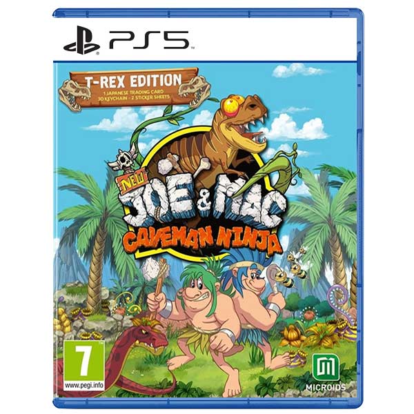 New Joe and Mac: Caveman Ninja (T-Rex Kiadás) [PS5] - BAZÁR (használt termék)