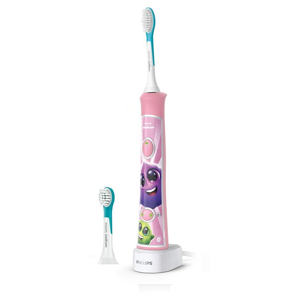 Philips Elektromos fogkefe gyerekeknek Sonicare rózsaszín