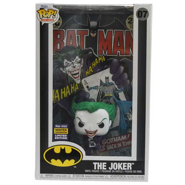 POP! Comic Cover: Batman The Joker (DC) 2022 Winter Convention Limitált figura