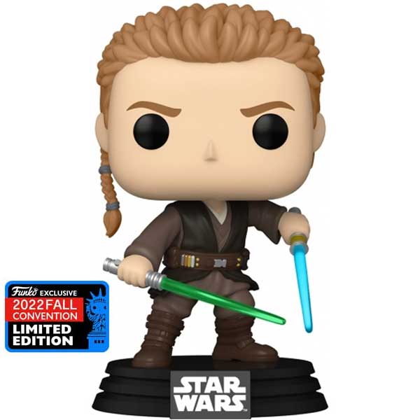 POP! Star Wars: Anakin Skywalkers Lightsabers 2022 Fall Convention Limited Kiadás figura