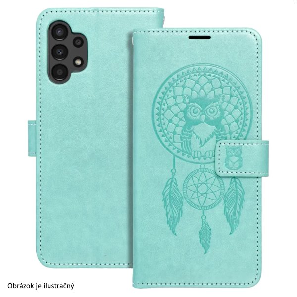 Tok MEZZO Book dreamcatcher for Samsung Galaxy A23 5G, zöld