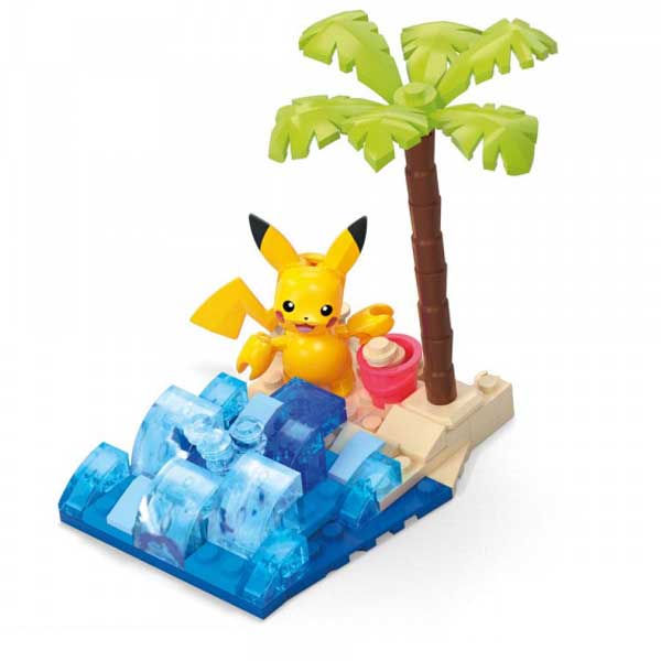 Építőkészlet Mega Bloks Beach Blast Pikachu (Pokémon) Építőkészlet Mega Bloks Beach Blast Pikachu (Pokémon)