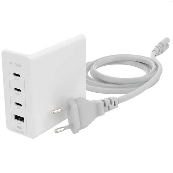 Mophie - Hálózati adapter 120W GaN USB-C PD - fehér akciós termékkép 1