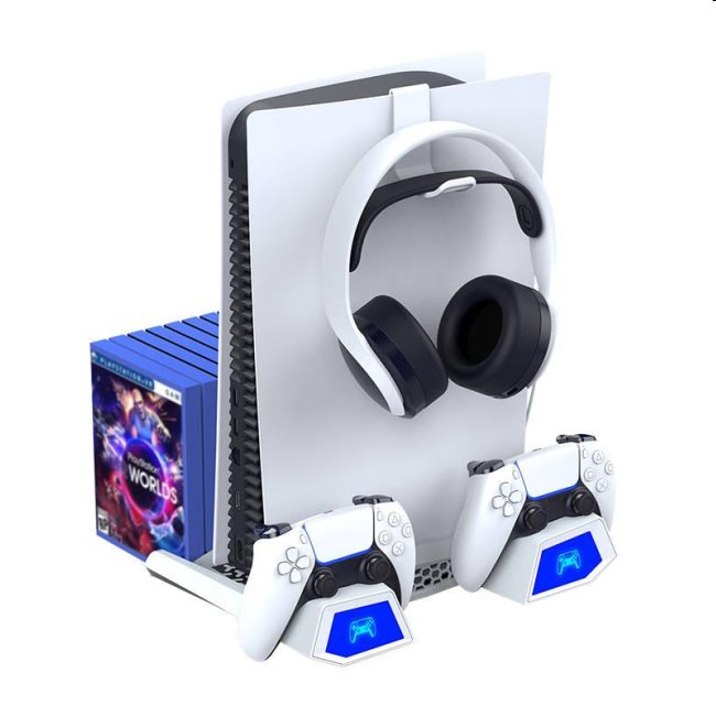 iPega P5023 Dokkoló állomás PlayStation 5, Dualsense és Pulse 3D számára iPega P5023 Dokkoló állomás PlayStation 5, Dualsense és Pulse 3D számára