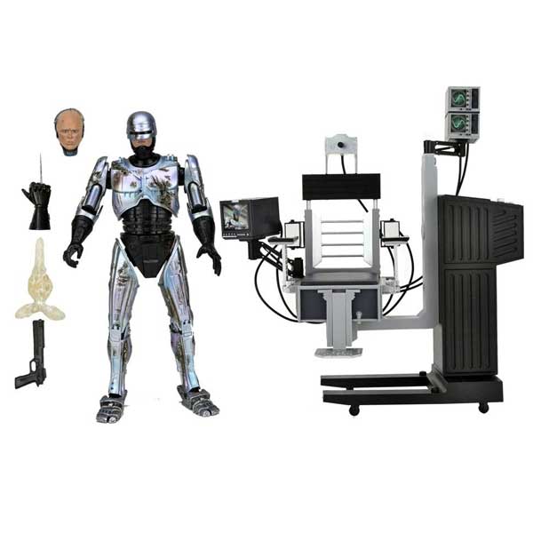 Akciófigura Ultimate Battle Damaged RoboCop with Chair (RoboCop)