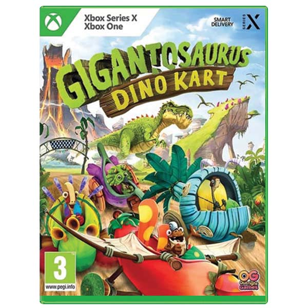 Gigantosaurus: Dino Kart [XBOX Series X] - BAZÁR (használt termék)