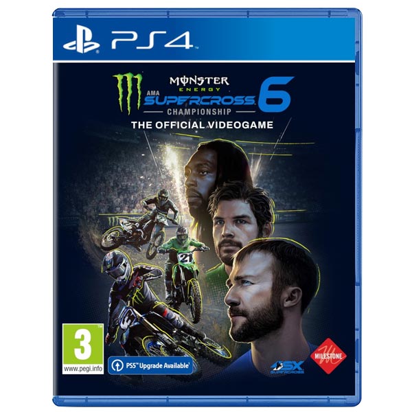 Monster Energy Supercross 6 [PS4] - BAZÁR (használt termék)